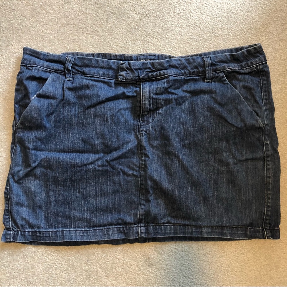 Jean Skirt Old Navy Size 18